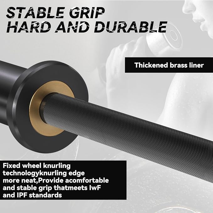 EVERYMATE 5LB Mini Barbell Bar Beginner Women Kid Barbell Total Body Workout Weighted Bar,for Strength Training, for Youth Children New Weightlifting