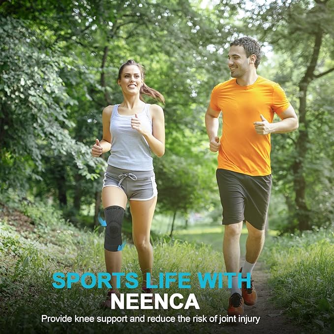NEENCA Knee Sleeve – Knee Braces for Knee Pain, Joint Pain Relief, Swelling, Inflammation Relief, and Circulation, Knee Support for Women and Men