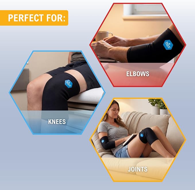 MED PRIDE Gel Compression Sleeve for Elbow and Knee, Hot & Cold Therapy