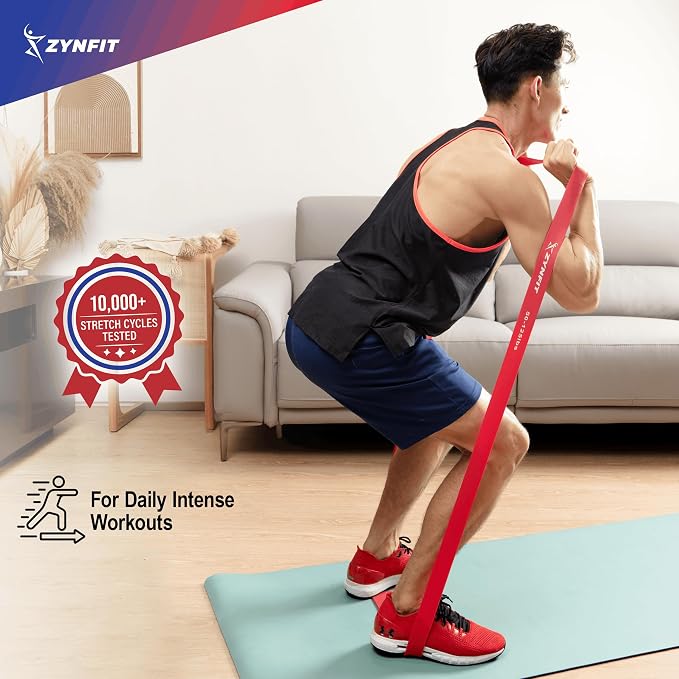 Pull Up Bands, Resistance Bands Set with Door Anchor, 5-Level Pull Up Assistance Bands for Working Out, Workout Bands for Home Gym
