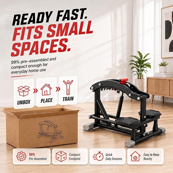 EPHESPORT Pull Up Assist Machine with 6-Level Hydraulic Support | 0–200LB Adjustable Support, Power Tower& Dip Station Compatible, 660LB Stable Base, Beginner-friendly strength progression