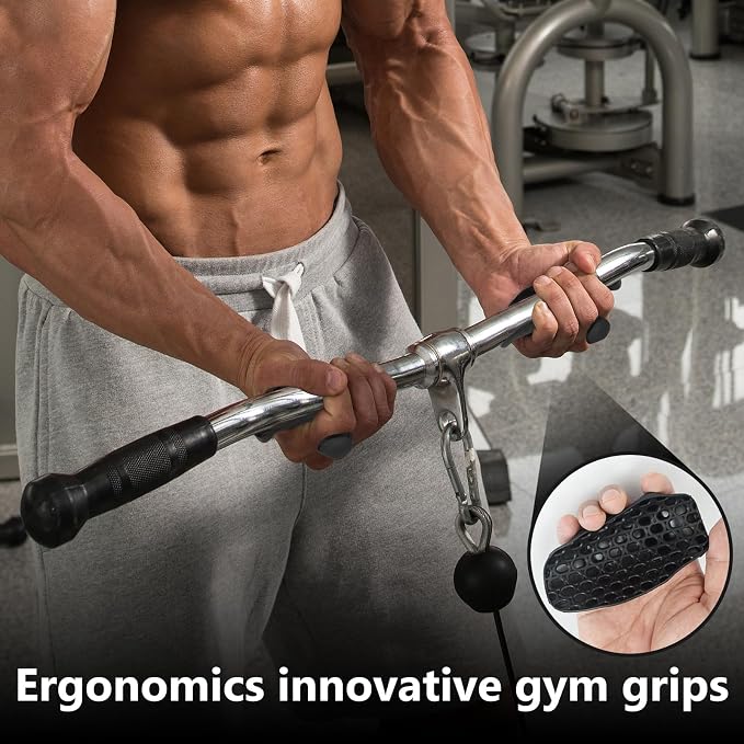 Rubber Gym Grips for Weight Lifting Workout Grip for Men Women | Anti-Slip Workout Grips for Weight Lifting Hand Protector, Rubber Weight Lifting Grips for Men Women Bodybuilding, Deadlifts