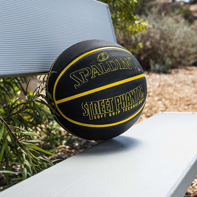 Spalding Outdoor Rubber Basketballs | Performance Rubber Cover Designed for Outdoor Play | Multiple Sizes & Colors