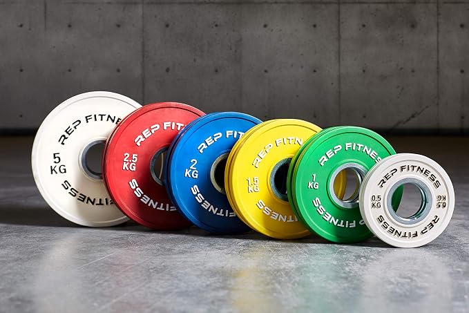 REP Fitness Change Plates for Olympic Weightlifting - Perfect for PR, Powerlifting, and Incremental Weight Increases