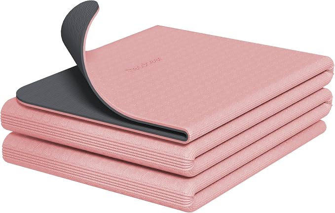 Readaeer Double Color Yoga Mat - 72"x24"x0.24" (6mm),Non-Slip TPE Exercise Mat