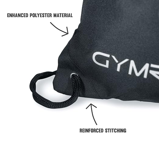 Knee Sleeves (1 Pair) Free Gym Bag - Knee Sleeve & Compression Brace for Squats, Fitness, Weightlifting, and Powerlifting - Gymreapers 7MM Sleeve Pair - For Men & Women - 1 Year Warranty (Large)