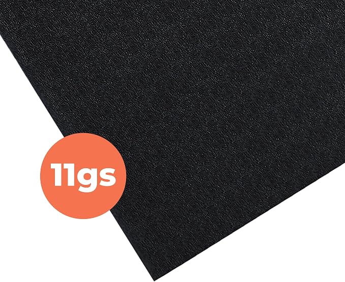 SuperMats Heavy Duty Equipment Mat 11GS Made in U.S.A. for Large Treadmills Ellipticals Rowers Rowing Machines Recumbent Bikes and Exercise Equipment (3-Feet x 6.5-Feet) (36 in x 78 in) (91.44 cm x 198.12 cm) , Black | 36" × 78" – Fits large treadmills...