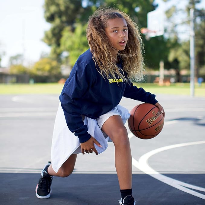 Spalding Outdoor Rubber Basketballs | Performance Rubber Cover Designed for Outdoor Play | Multiple Sizes & Colors
