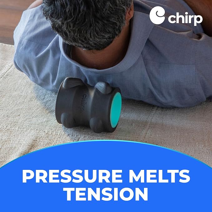 Chirp Wheel XR 4" Neck Wheel for Headache and Tension Relief, Mint | Neck Roller and Head Stretcher, Suboccipital Release Wheel, Tension Headache Massager, 4 Inch