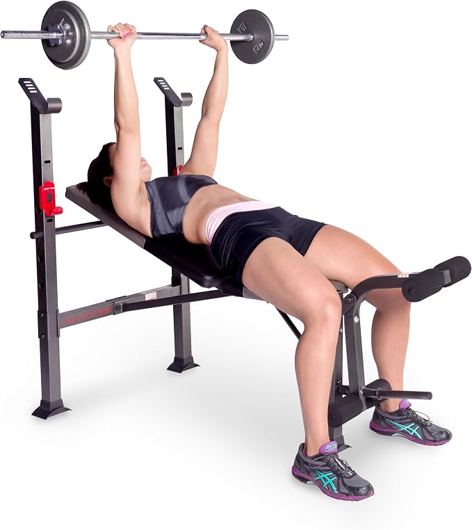 CAP Barbell Strength Bench Standard Bench with Leg curl