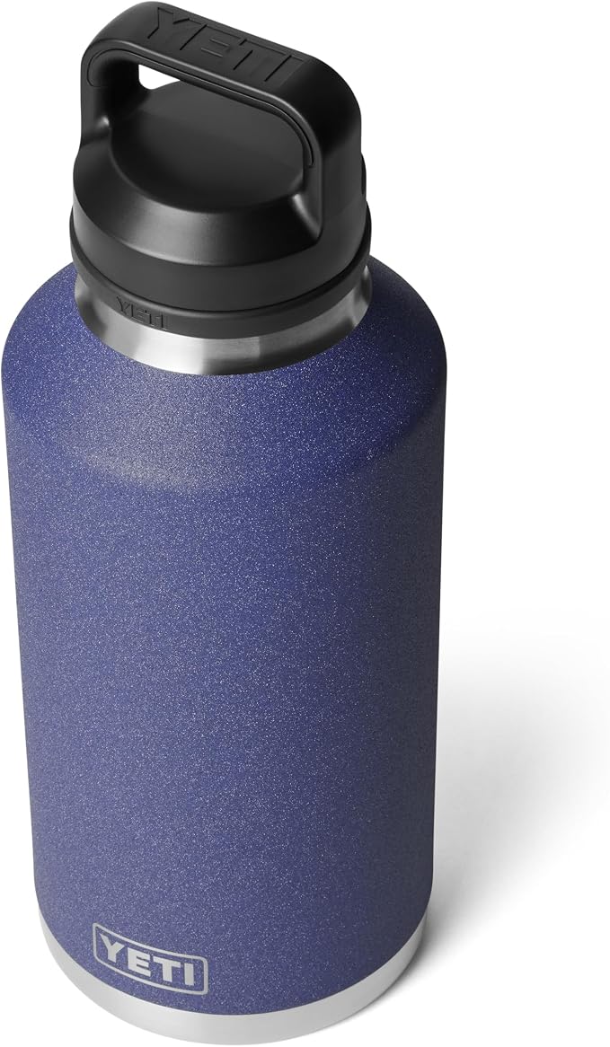 YETI Rambler 64 oz Bottle, Vacuum Insulated, Leakproof, Stainless Steel with Chug Cap, Moon Dust