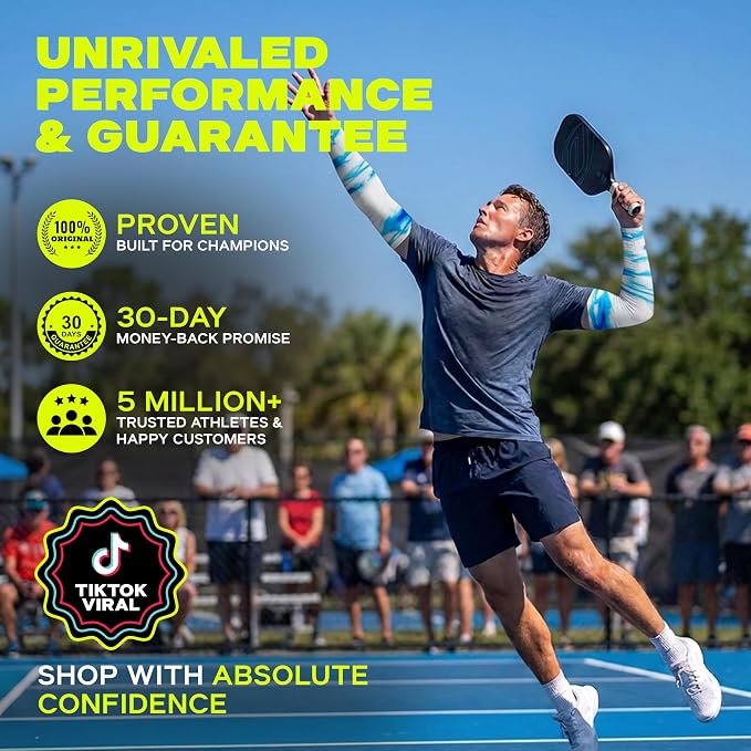ARMORAY Arm Sleeves for Men and Women - UV Sun Protection Cooling Compression - Tattoo Cover Up Sleeve for Daily Wear & Work