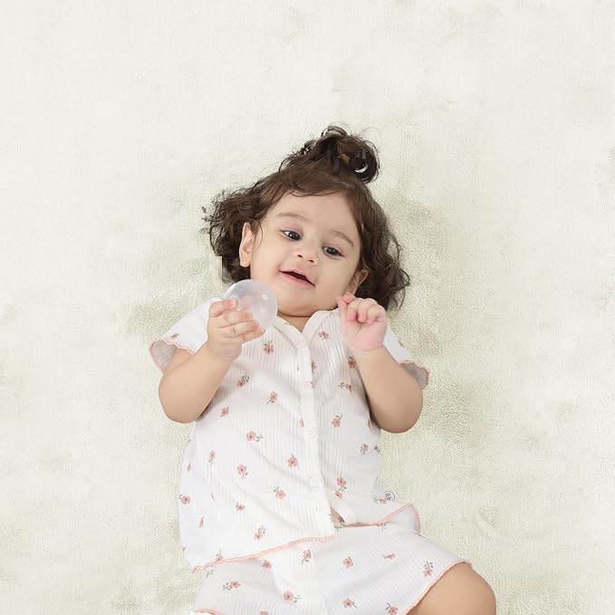 1.3" Thick Baby Play Mat for Floor, 79x79 Soft Foam Play Mats Cream | Memory Mat for Baby to Play on Floor Waterproof Easy Care with Non-Slip Tummy Time Play Mat for Nursery Playroom Classroom
