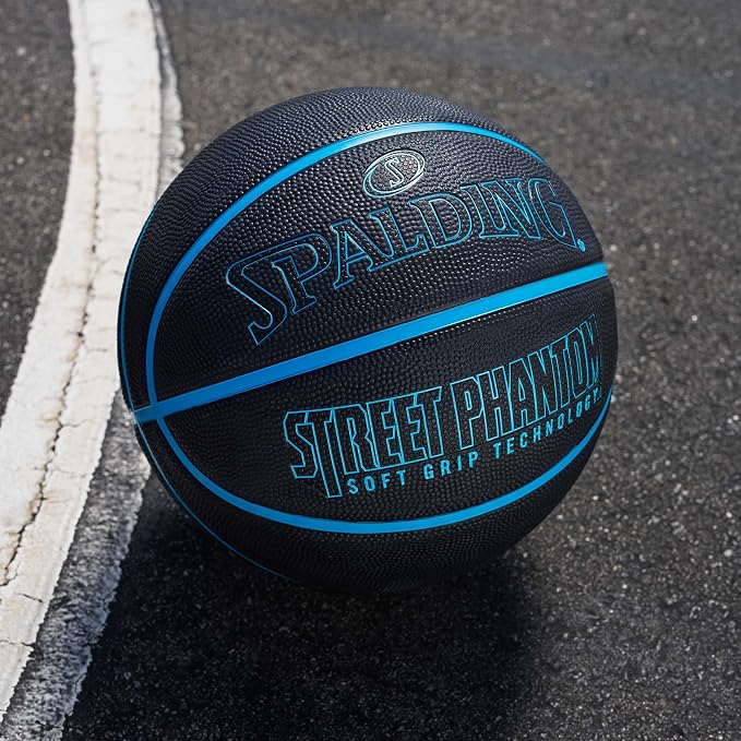 Spalding Outdoor Rubber Basketballs | Performance Rubber Cover Designed for Outdoor Play | Multiple Sizes & Colors