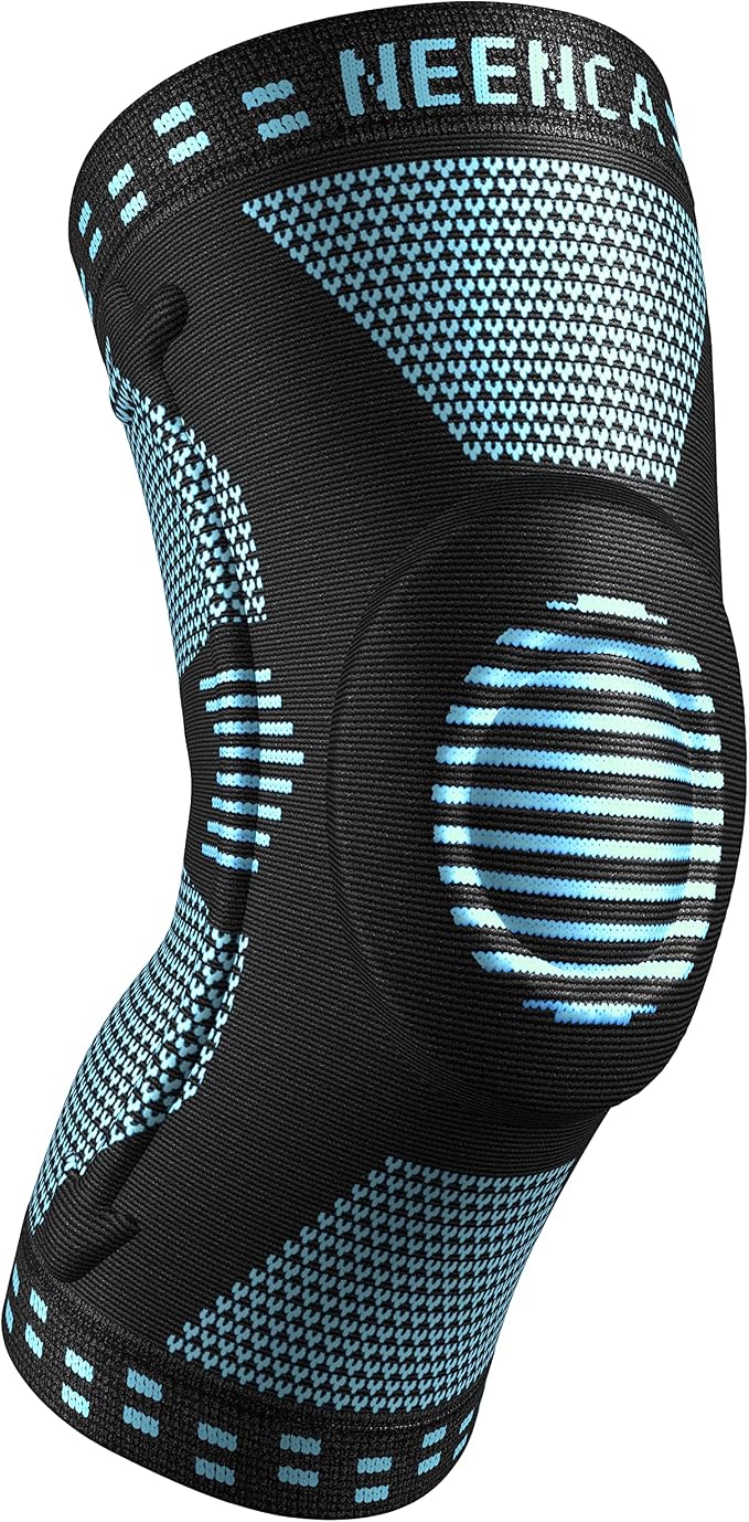NEENCA Professional Knee Brace, Medical Knee Support for Women & Men Relief | Patented Patella Gel Pad & Side Stabilizers, Compression Sleeve for Knee Pain, Swelling, ACL, PCL, Arthritis, Sports, Workout