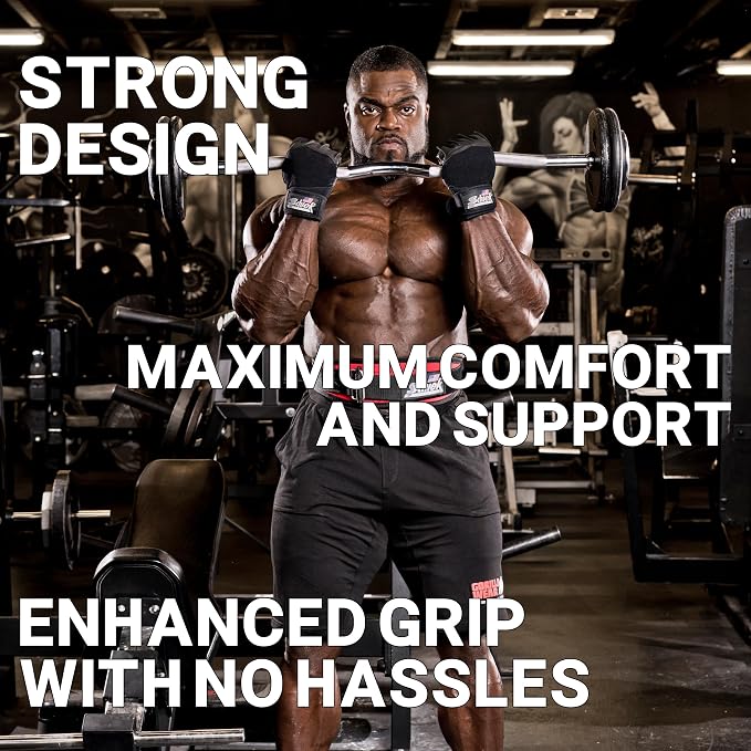 Schiek Sports 540 Platinum Lifting Gloves - Weightlifting Gloves with Wrist Wrap Support for Gym Workouts