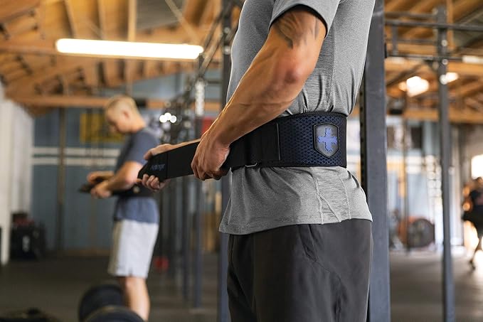 Harbinger Weightlifting Belt - Red, 4.5 Inch, Small