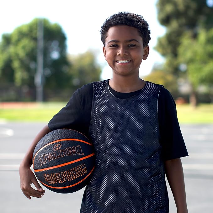 Spalding Outdoor Rubber Basketballs | Performance Rubber Cover Designed for Outdoor Play | Multiple Sizes & Colors