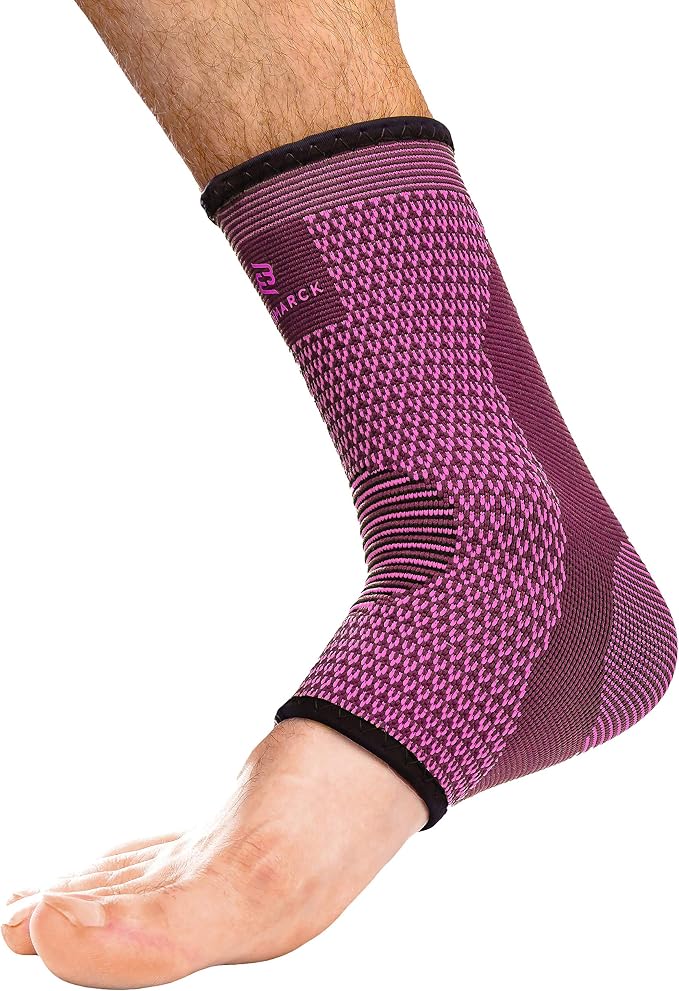 Benmarck Achilles Tendon Support Brace, Plantar Fasciitis Sock, Ankle Compression Sleeve For Running, Tendonitis and Flat Feet Relief