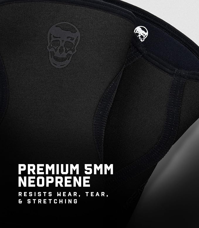 Gymreapers 5MM Knee Sleeves for Weightlifting, Squats, Powerlifting, and Functional Training – Compression Knee Support for Men & Women – Joint Protection & Recovery – Pair