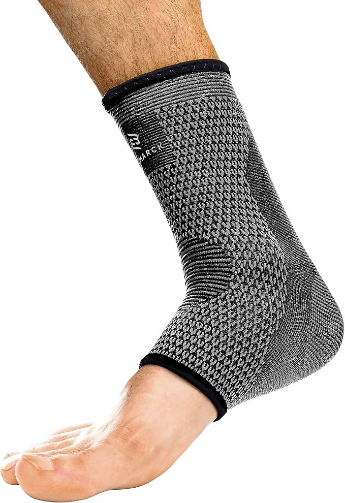 Benmarck Achilles Tendon Support Brace, Plantar Fasciitis Sock, Ankle Compression Sleeve For Running, Tendonitis and Flat Feet Relief