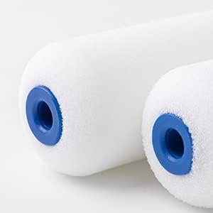 Mister Rui Foam Paint Roller Covers, 6 Inch Paint Rollers, Pack of 24 | High Density Foam Paint Roller Refills, Small Roller Covers, 6 Inch Sponge Mini Refill for Painting Walls, Use with All Paint