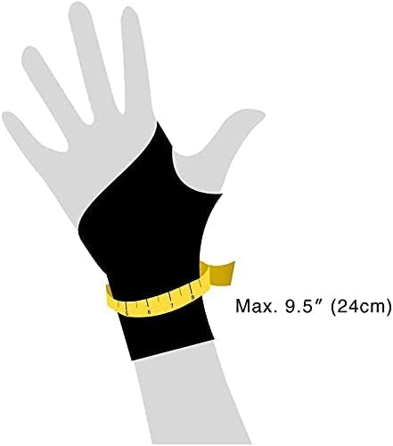 Bracoo Carpal Tunnel Wrist Brace with Compression Wrap | Adjustable Wrist Support Strap for Tendonitis, Arthritis, Pain Relief, Wrist Wrap for Left or Right Hand, WS10