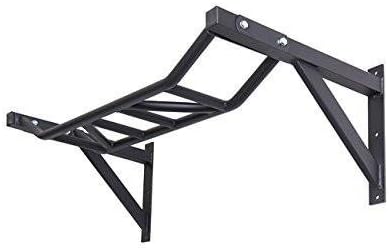 Gronk Fitness Wall Mounted Pull Up Bar | Chin Up Bar | Multi Grip Pull Up Station | Perfect for Commercial and Garage Gym | Chin Up Bar. Multi Grip Pull Up Station. Designed for Commercial and Garage Gym.