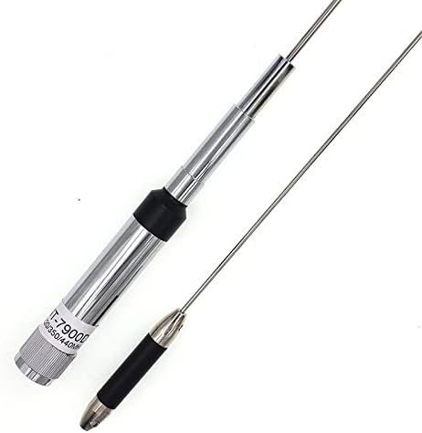 Mobile Radio Quad Band ANT-7900D Antenna 144/220/350/440MHz | for QYT KT-7900D Car Radio Includes RB400 Bracket Clip and 16.4FT Antenna Cable