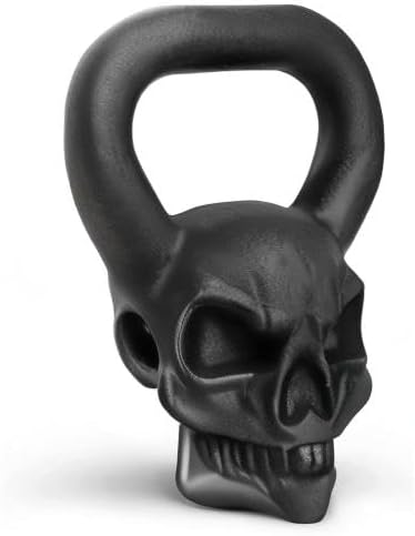 Yes4All Kettlebell Special Shape, Upgraded &Multifunctional for Advanced Training, Solid Cast Iron Powder Coated, Anti Slip Handle Strength Training Equipment