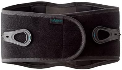 ASPEN Lumbar Support Back Brace, Patented Pulley System with Targeted Compression, Pain Relief for Men & Women, XX-Large 43"-52"