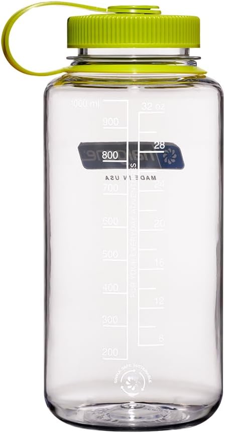Nalgene Sustain 32 oz. Wide Mouth Water Bottle,(Pack of 6)