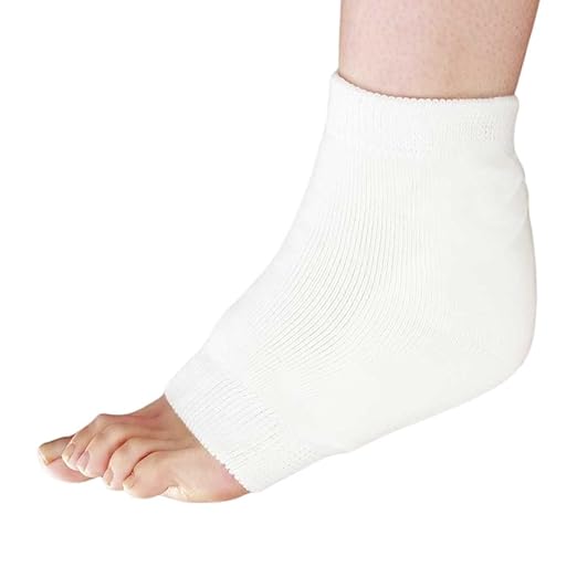 Sandhill Tools Heel & Elbow Protector Large Padded Sleeves – Knit Elastic Cushioned Guards for Skin Protection, Pressure Relief & Shock Absorption, Soft Terry Fabric, Pull-On Design (Pair)