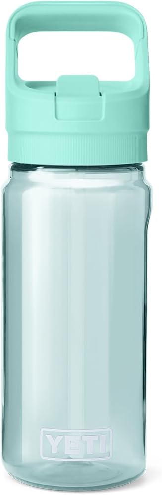 YETI Yonder 600 ml/20 oz Water Bottle with Yonder Straw Cap, Seafoam