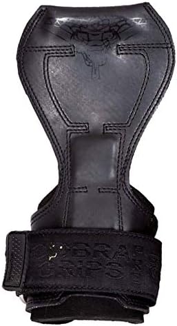 Cobra Grips Weight Lifting Gloves with Adjustable Neoprene Padded Wrist Wraps - Heavy Duty Alternative to Power Lifting Hooks for Deadlifts