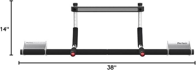Perfect Fitness Multi-Gym Doorway Pull Up Bar and Portable Gym System
