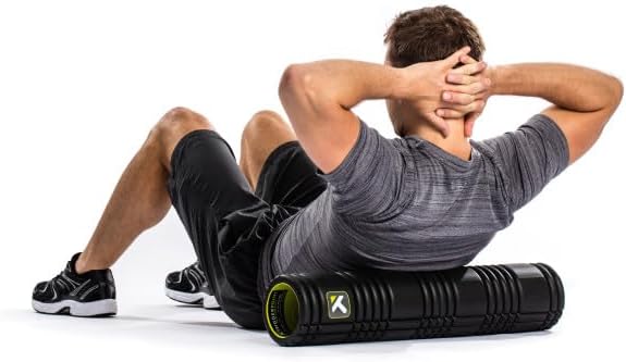 TriggerPoint Grid 2.0 Foam Roller for Deep Tissue Massage and Muscle Recovery, 26 Inch Multi-Density EVA with Hollow Core, Supports 500 Pounds, Black