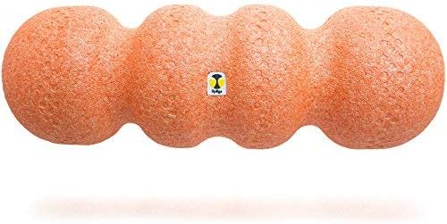 Rollga PRO - High Density Foam Roller for Exercise & Back Pain, 18 inches | Patented Grooves Protect Spine & Bone, Bumps Reach Deeper, Design Mimics Hands-On Massage, Increase Flexibility 22%