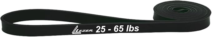 LEZER Resistance Bands - Pull Up Bands for Home Gym Fitness, Stretching, Physical Therapy & Training - Includes Instruction