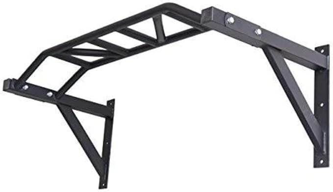 Gronk Fitness Wall Mounted Pull Up Bar | Chin Up Bar | Multi Grip Pull Up Station | Perfect for Commercial and Garage Gym | Chin Up Bar. Multi Grip Pull Up Station. Designed for Commercial and Garage Gym.