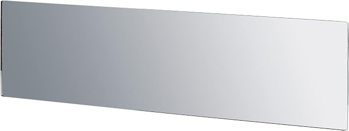 Marketing Holders Acrylic Mirror Sheet 12" x 36" Reflective Frameless Lucite Tile Lightweight Portable Display with Rounded Corners Hanging Hardware Not Included Nurseries and Daycares