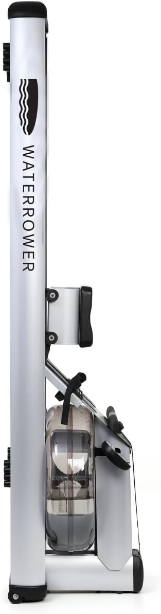 WaterRower M1 Rowing Machine with S4 BLE Monitor | USA Made Water Rower | Original Handcrafted Erg Row Machine for Home Use & Gym