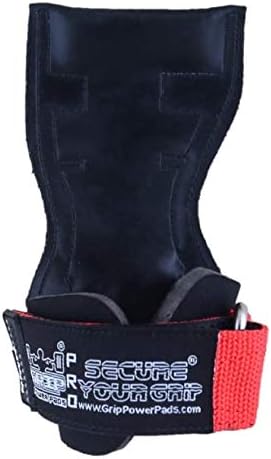 Lifting Grips PRO Weight Gloves Heavy Duty Barbell Gymnastics Straps Alternative to Power Hooks Deadlifts Adjustable Neoprene Padded Wrist Wrap