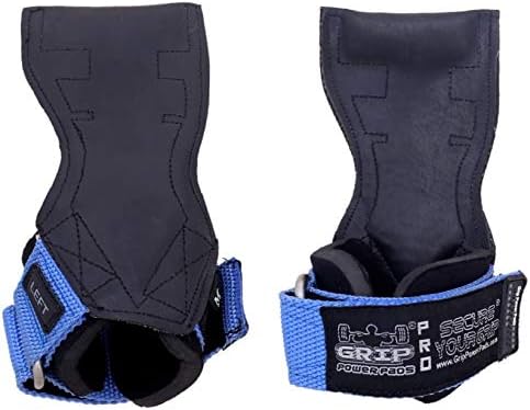 Lifting Grips PRO Weight Gloves Heavy Duty Barbell Gymnastics Straps Alternative to Power Hooks Deadlifts Adjustable Neoprene Padded Wrist Wrap