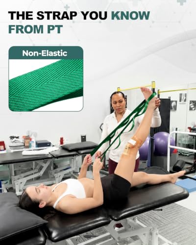 Trideer Stretching Strap with Loops, Yoga Strap, Stretch Bands for Exercise - Image 3