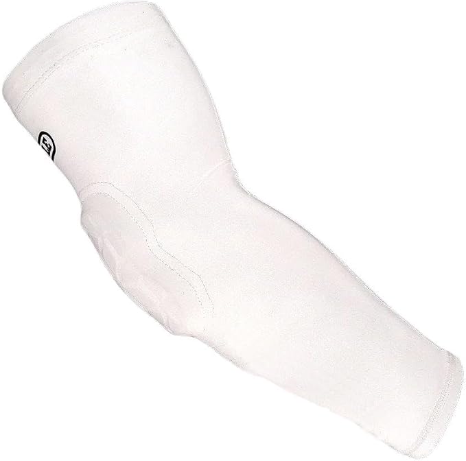 Battle Sports Elbow Padded Football Arm Sleeve, Adults, & Kids | Ultra-tight compression improves performance, Enhances circulation, Turf protection barrier, Guards against friction