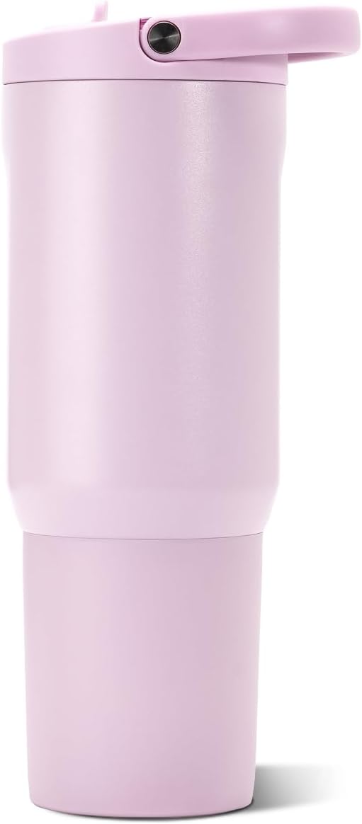 HydroJug Sport 20 oz Insulated Stainless Steel Water Bottle, Sweet Pea