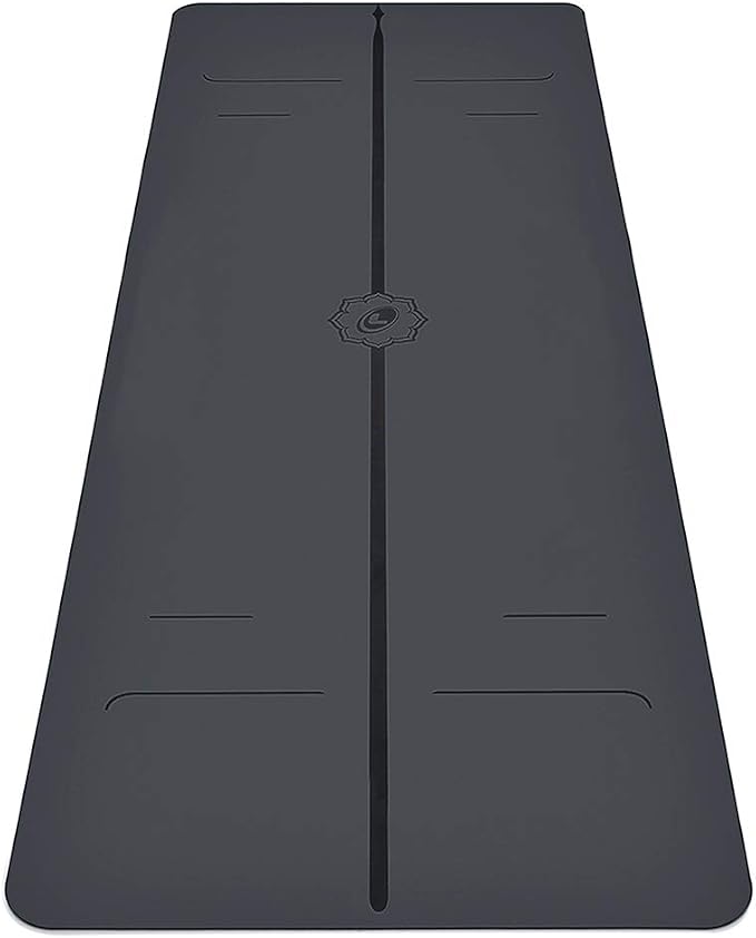 Liforme Evolve Yoga Mat - Patented Alignment Design, Advanced Non-Slip Grip | Eco-friendly, Non-Toxic, Sweat-Resistant, long, wide, 4.2mm thick mat for comfort, recommended for Hot Yoga, Free Yoga Bag