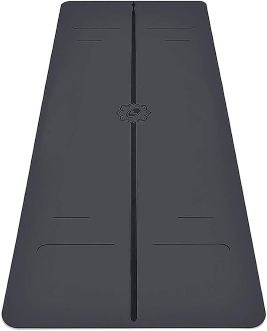 Liforme Evolve Yoga Mat - Patented Alignment Design, Advanced Non-Slip Grip | Eco-friendly, Non-Toxic, Sweat-Resistant, long, wide, 4.2mm thick mat for comfort, recommended for Hot Yoga, Free Yoga Bag