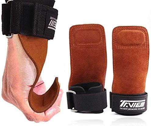 TAVIEW Wrist Straps for Weightlifting for Maximum Grip Support - Lifting Deadlift Strap & Weight Lifting Grips Gloves for Working Out Pull Up Deadlifting & Shrugs